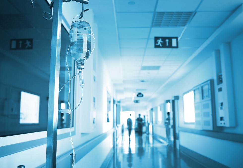 couloir d'un hôpital