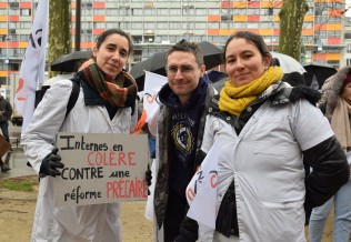 manifestation des internes de médecine générale