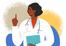 Image d'une femme médecin
