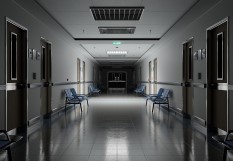 Couloir d'hôpital